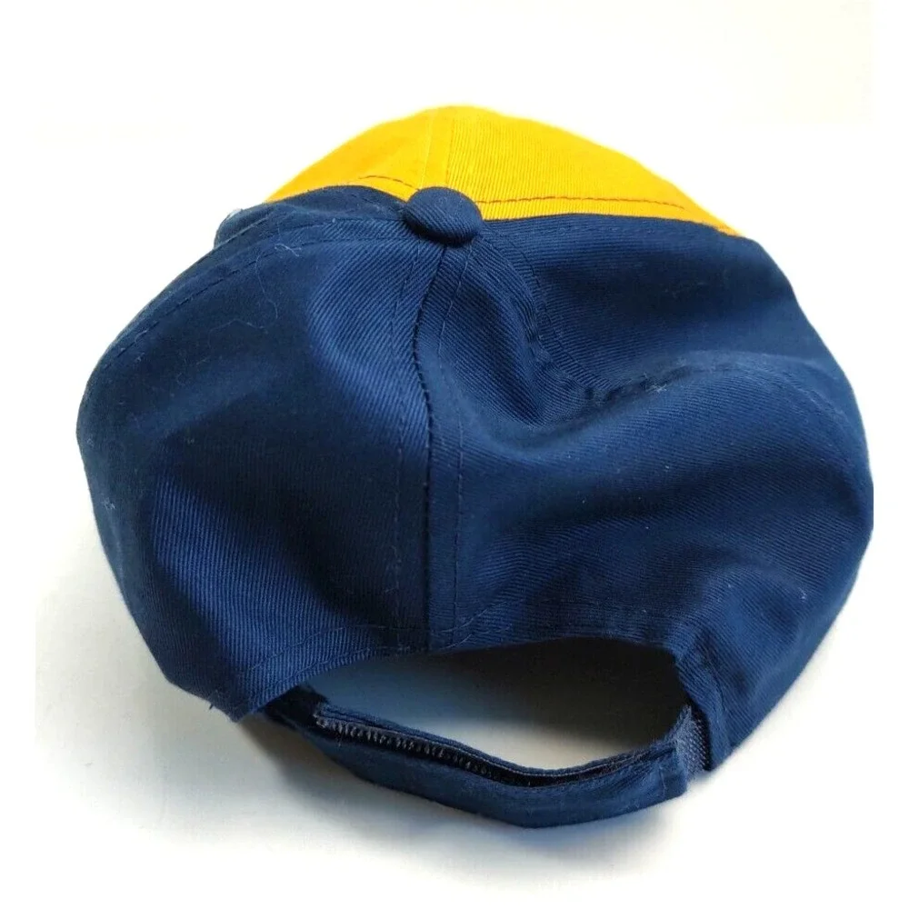 Boy Scouts Cub Scout Wolf‎ Hat Cap Adjustable Snap Youth M/L Yellow & Blue